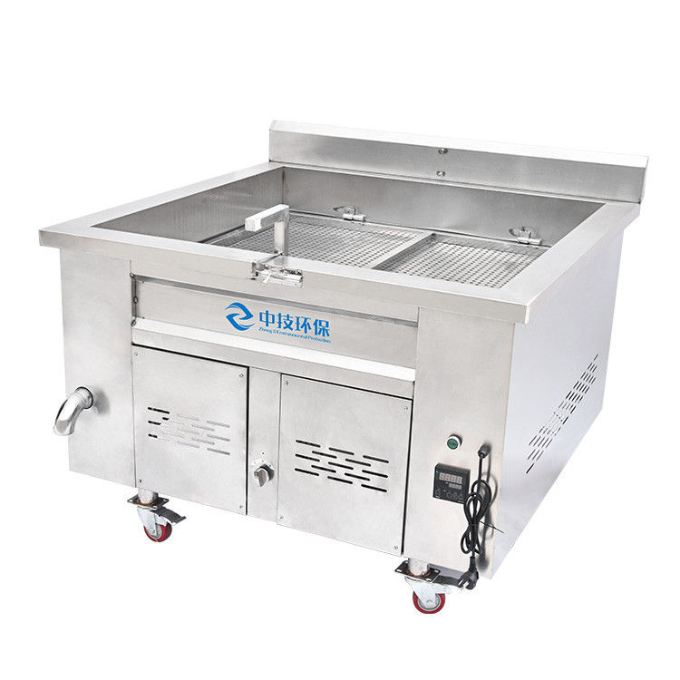 Máquina de freír profunda de cocina comercial de 36 kW de tamaño pequeño para alimentos utilizados