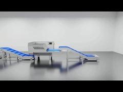 Máquina de freír automática industrial línea de producción de papas fritas